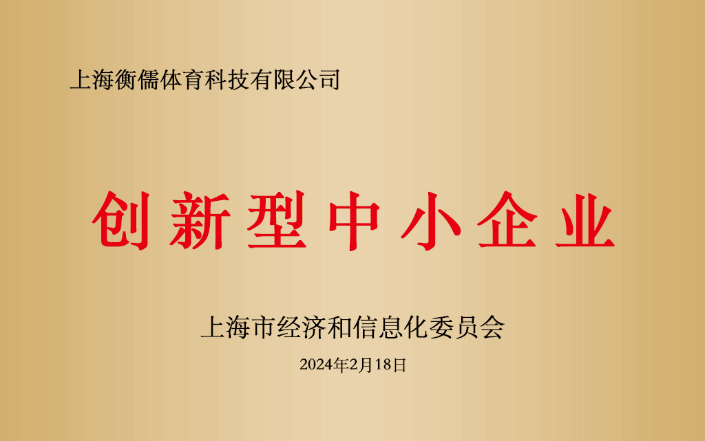 创新型中小企业资质证书